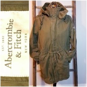 ABERCROMBIE & FITCH Mens Military Jacket NWT- Sz S